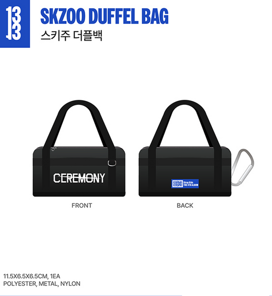 Stray Kids Karma SKZOO DUFFEL BAG