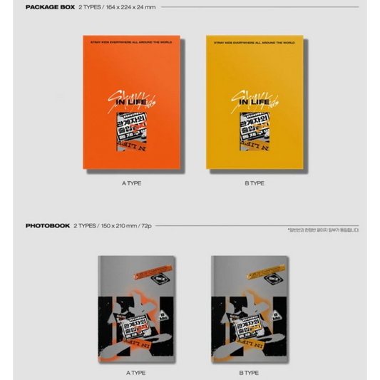Stray Kids - 1st Album Repackage IN LIFE (A / B Ver.)