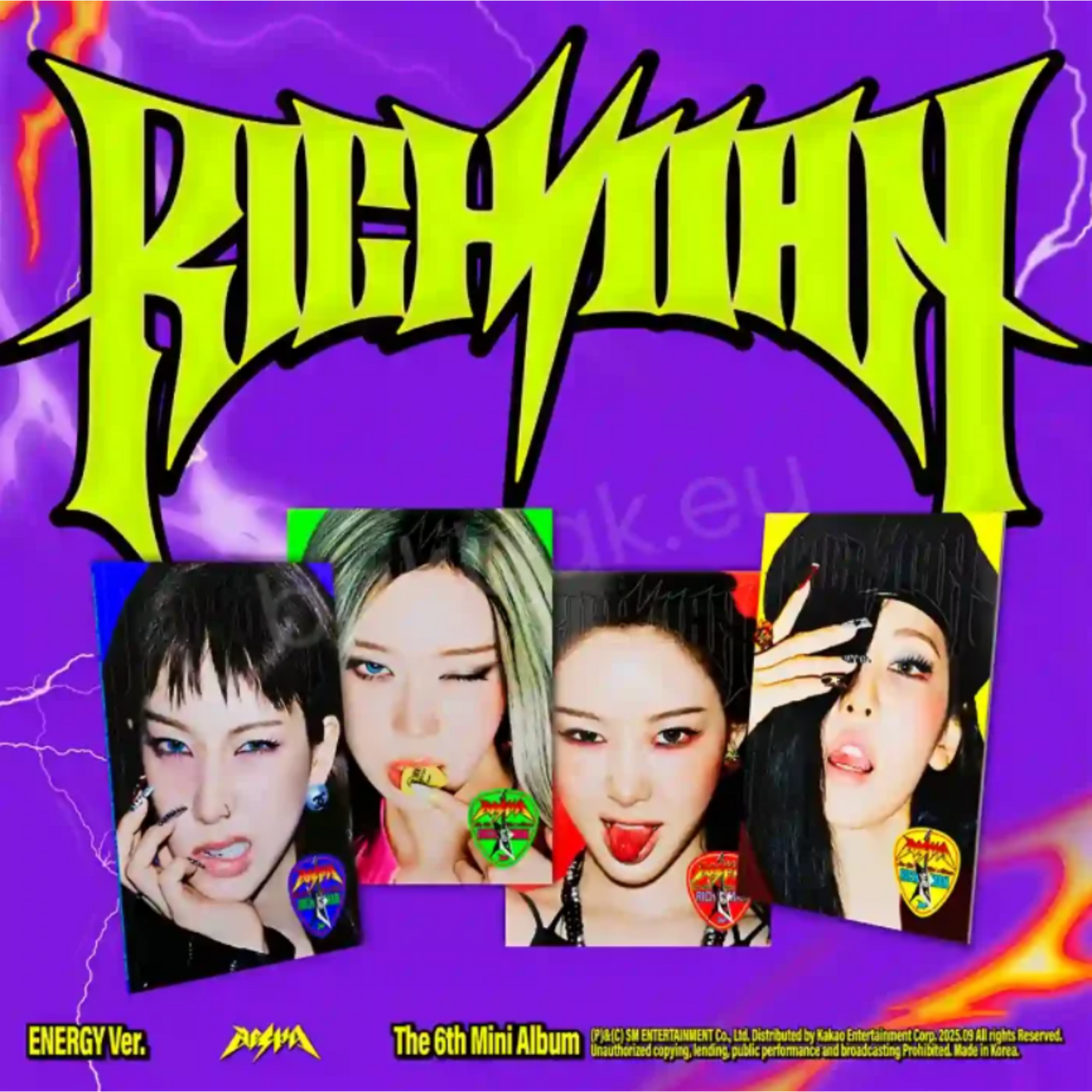 aespa - 6th Mini Album [Rich Man] (Energy Ver.)