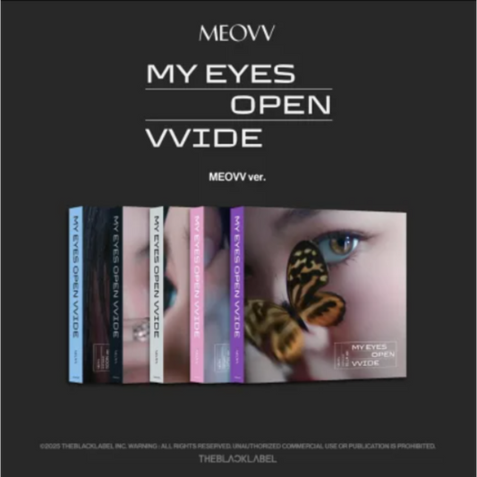 MEOVV - 1st EP Album MY EYES OPEN VVIDE (MEOVV ver.)