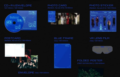 PRE-ORDER: ZEROBASEONE - 5th Mini Album BLUE PARADISE (hide/seek ver)