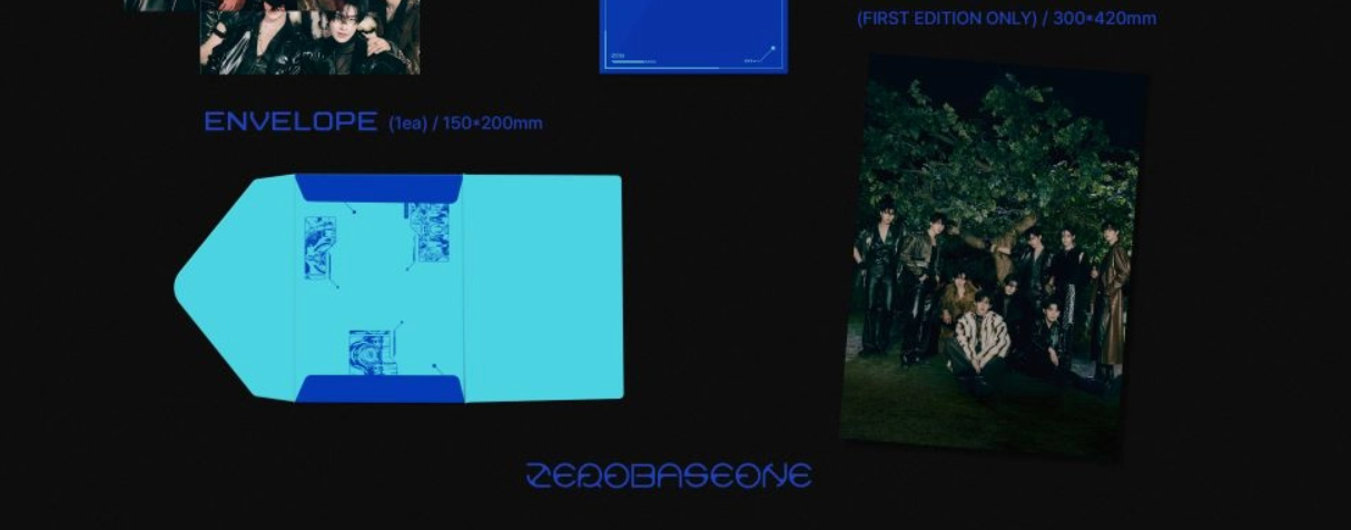PRE-ORDER: ZEROBASEONE - 5th Mini Album BLUE PARADISE (hide/seek ver)