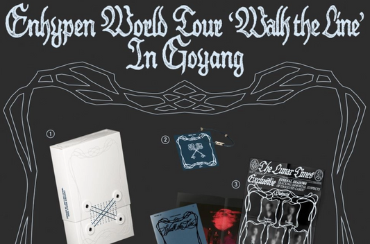 Pre-order: ENHYPEN - ENHYPEN WORLD TOUR 'WALK THE LINE' IN GOYANG