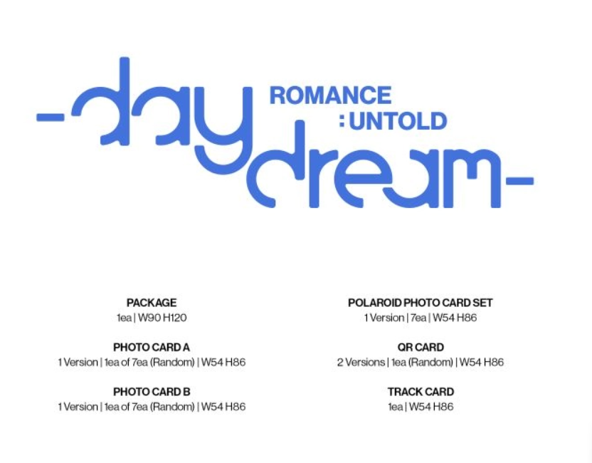 Pre-order: ENHYPEN - 2nd Album Repackage [ROMANCE : UNTOLD -daydream-] (Weverse Albums ver.)