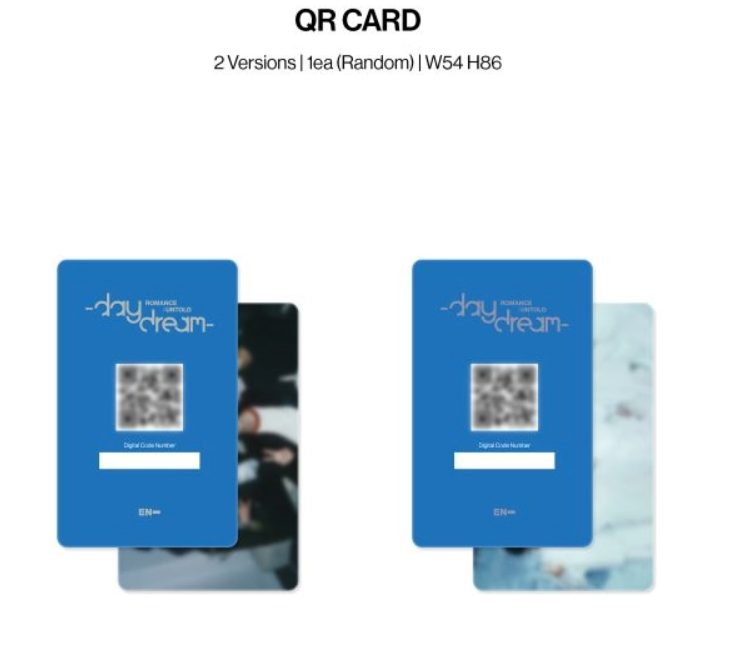 Pre-order: ENHYPEN - 2nd Album Repackage [ROMANCE : UNTOLD -daydream-] (Weverse Albums ver.)