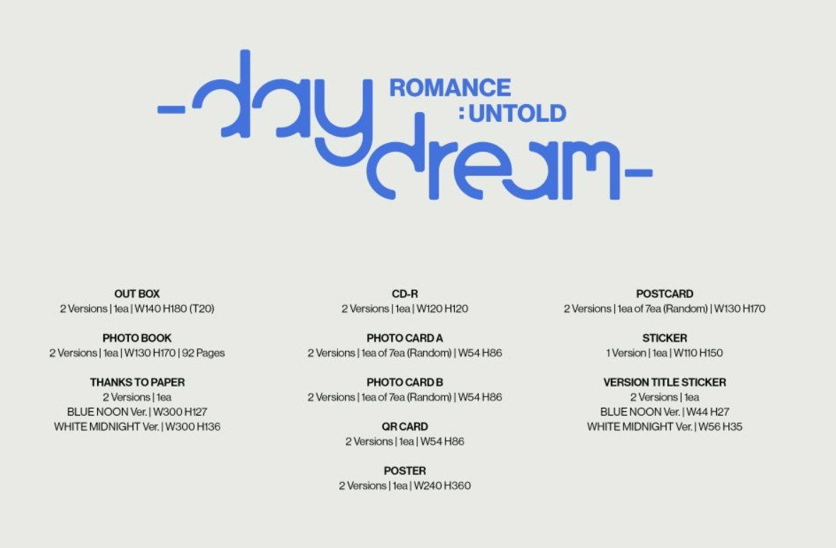 Pre-order: ENHYPEN - 2nd Album Repackage [ROMANCE : UNTOLD -daydream-]