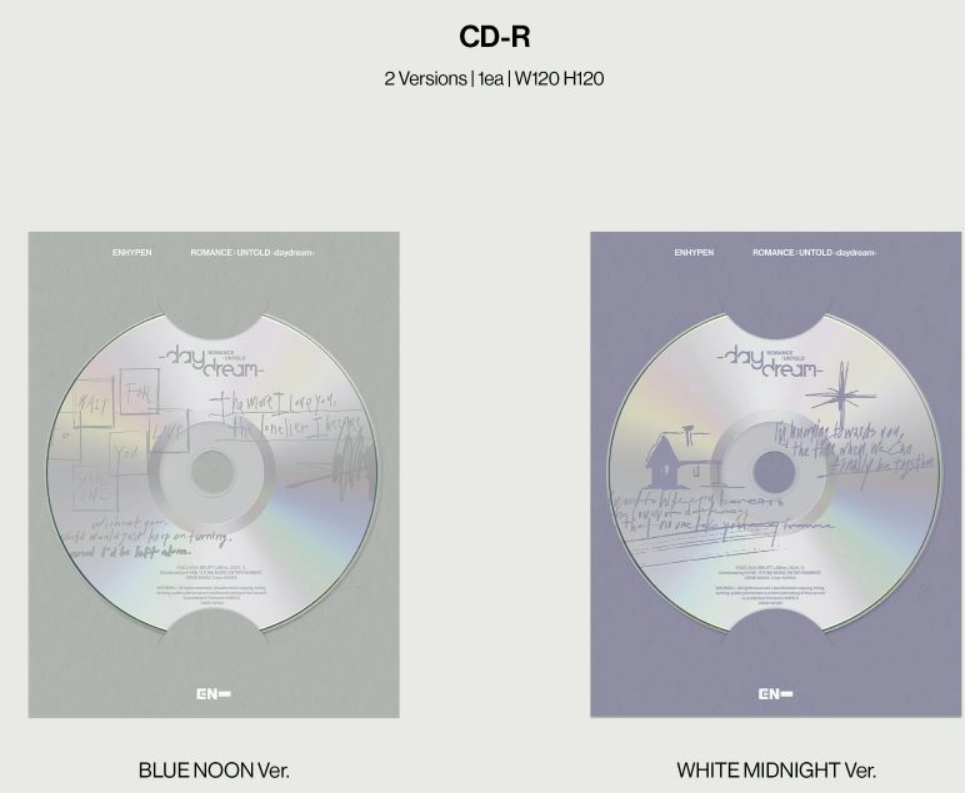 Pre-order: ENHYPEN - 2nd Album Repackage [ROMANCE : UNTOLD -daydream-]