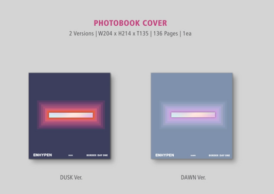 Pre-order: ENHYPEN - [BORDER : DAY ONE] (DUSK / DAWN Ver.)
