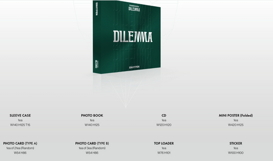 Pre-order: ENHYPEN - VOL.1 [DIMENSION : DILEMMA] (ESSENTIAL Ver.)