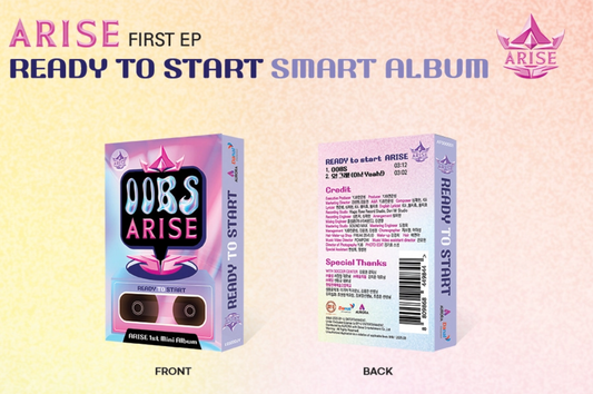 PRE-ORDER: ARISE - 1st Mini Album READY TO START (Smart Album Ver.)