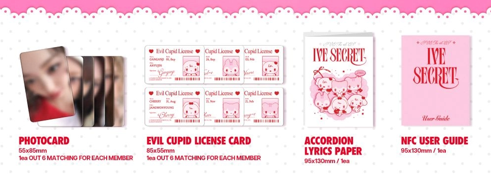 IVE - 4th Mini Album IVE SECRET (EVIL CUPID Ver.) (PLATFORM Ver.) (Limited Edition)