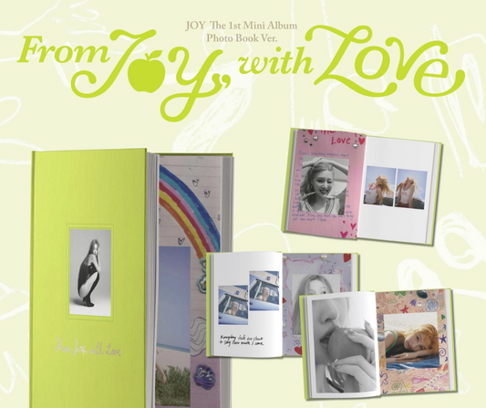 Joy's 1st Mini Album [From JOY, with Love] (Photo Book Ver.)
