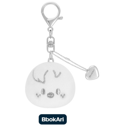 Stray Kids - [celebrATE] SKZOO FACE KEYRING SILVER Ver.