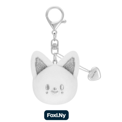 Stray Kids - [celebrATE] SKZOO FACE KEYRING SILVER Ver.