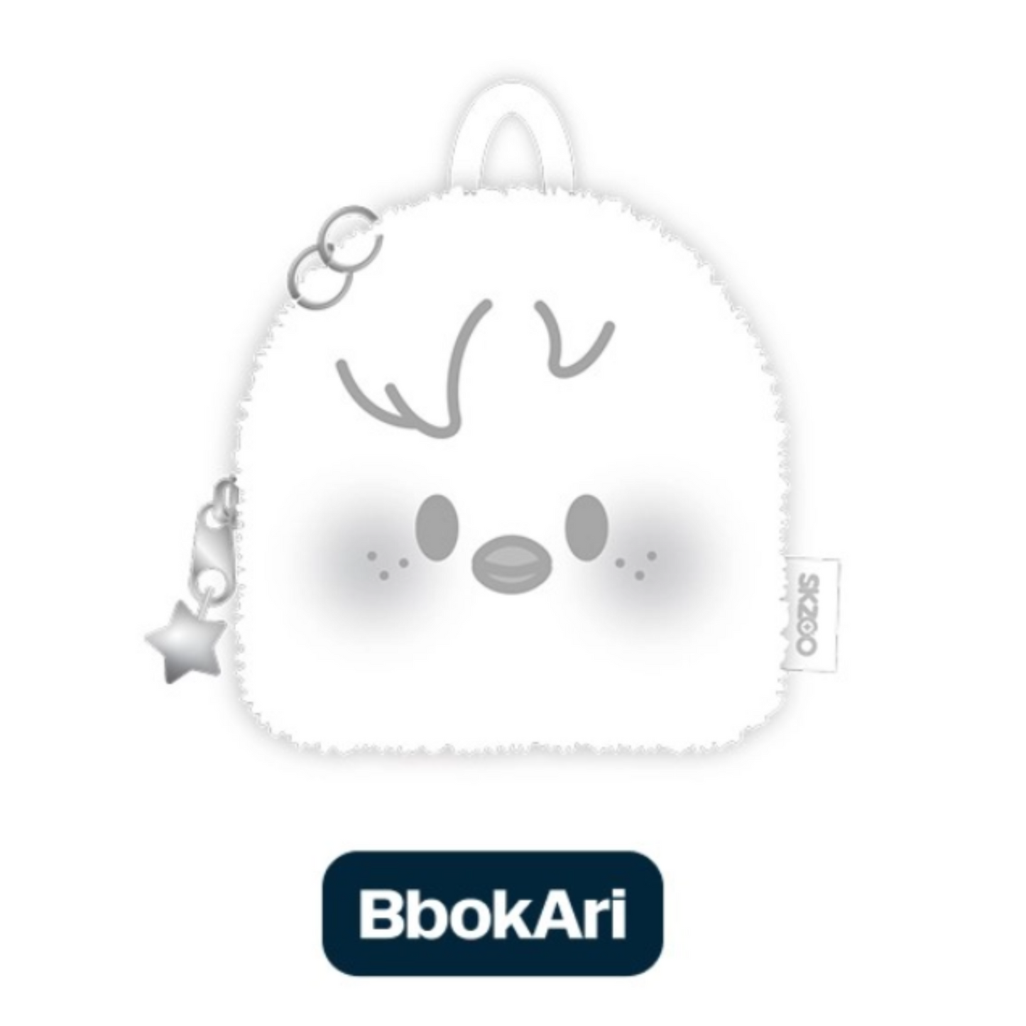 Stray Kids - [celebrATE] SKZOO ORIGINAL BACKPACK SILVER Ver.
