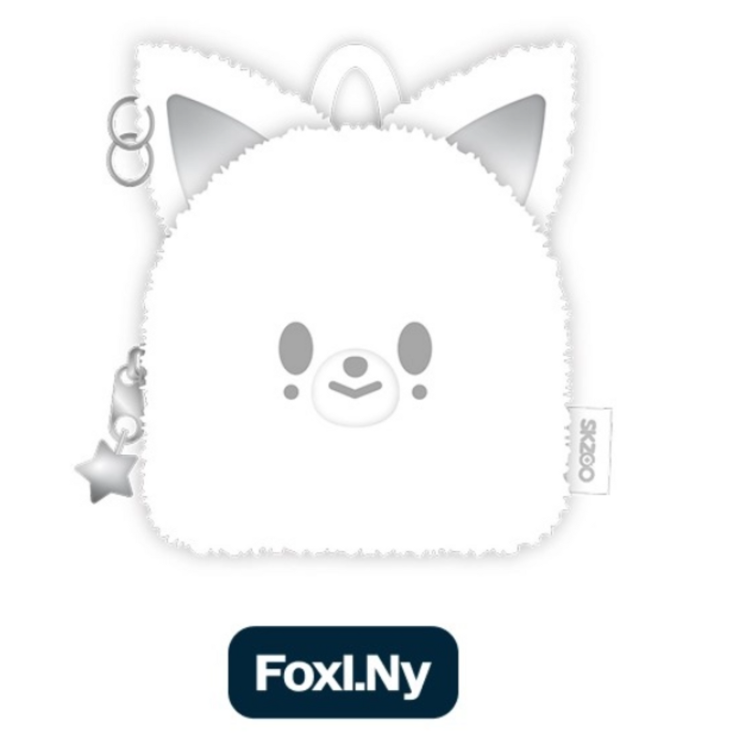 Stray Kids - [celebrATE] SKZOO ORIGINAL BACKPACK SILVER Ver.