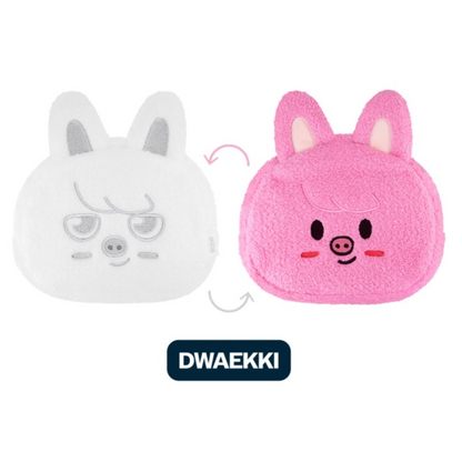 Stray Kids - [celebrATE] SKZOO REVERSIBLE FACE POUCH