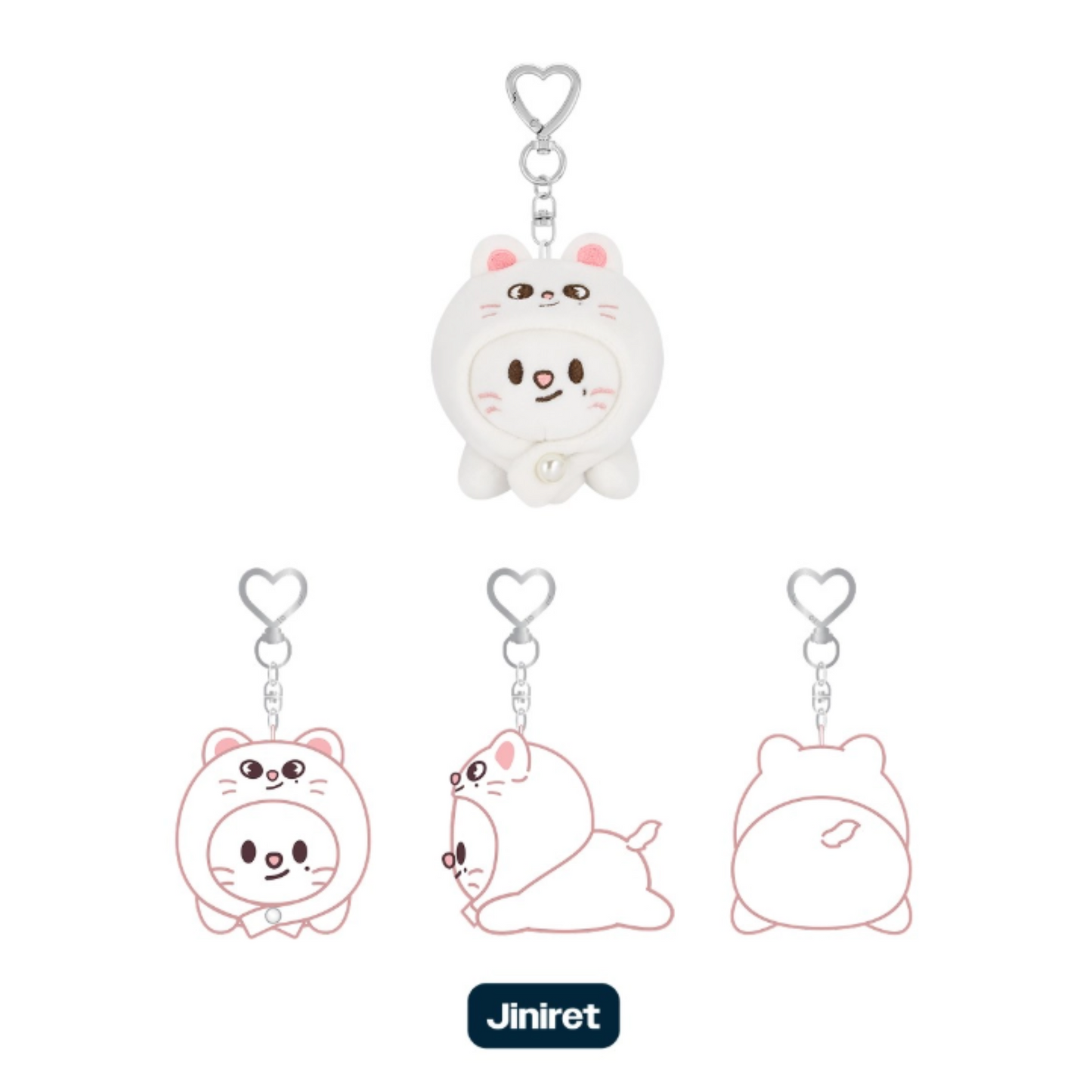 Stray Kids - [celebrATE] SKZOO KEYRING LYING Ver.