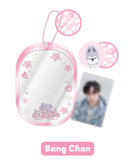 STRAY KIDS CLEAR POUCH - SKZ 5'CLOCK Bang Chan