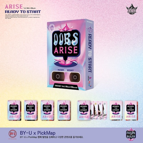 PRE-ORDER: ARISE - 1st Mini Album READY TO START (Smart Album Ver.)