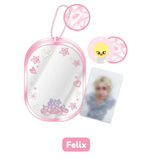 STRAY KIDS CLEAR POUCH - SKZ 5'CLOCK Felix