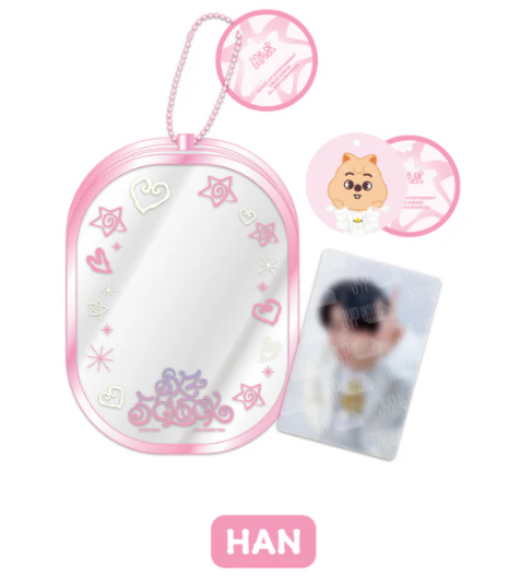 STRAY KIDS CLEAR POUCH - SKZ 5'CLOCK HAN