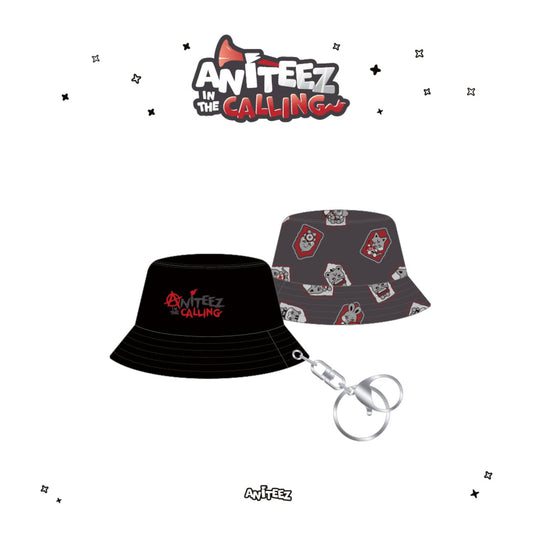 ATEEZ ANITEEZ IN THE CALLING BUCKET HAT KEYCHAIN