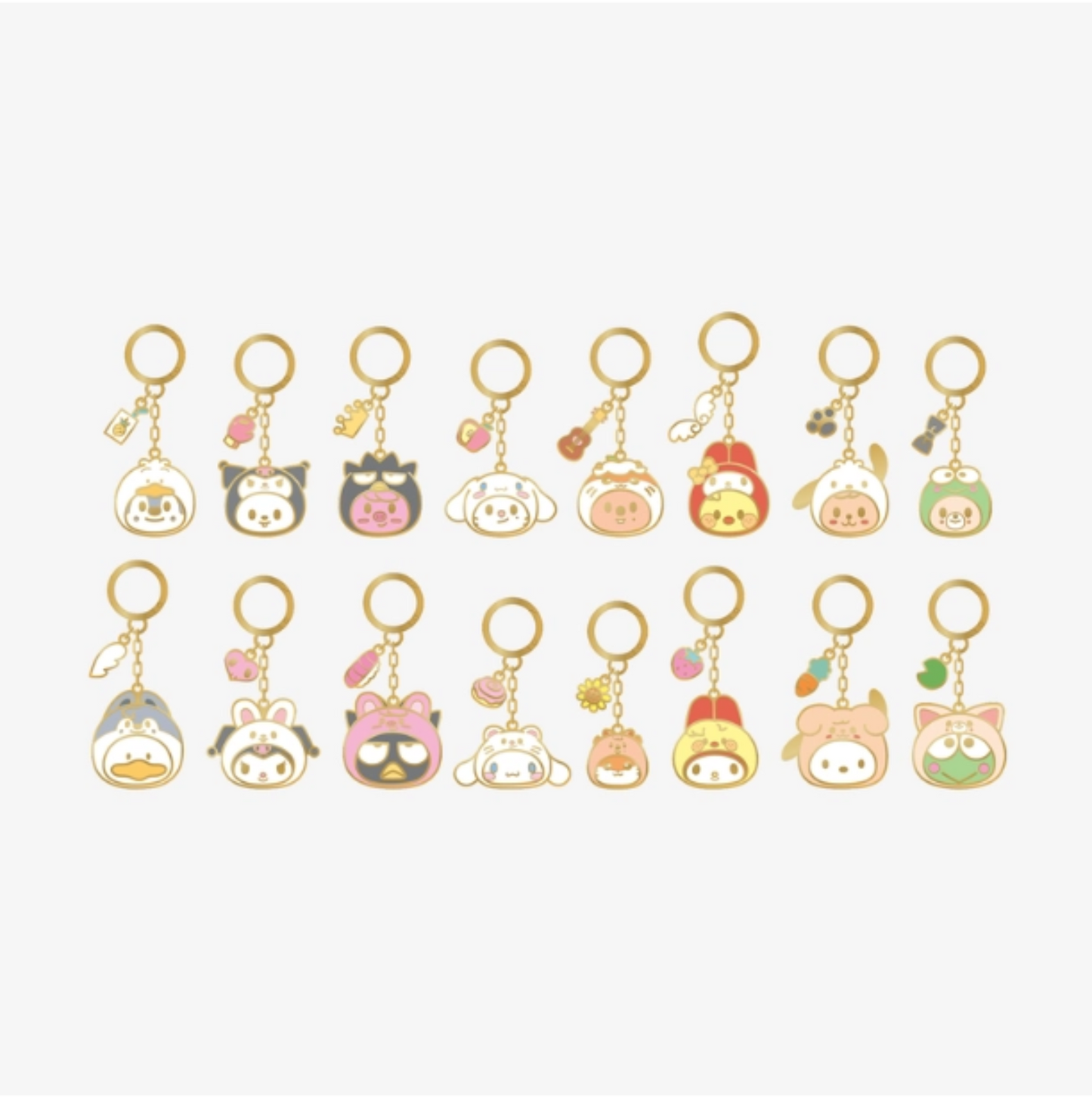 PRE-ORDER: SKZOO X SANRIO CHARACTERS - METAL KEYRING
