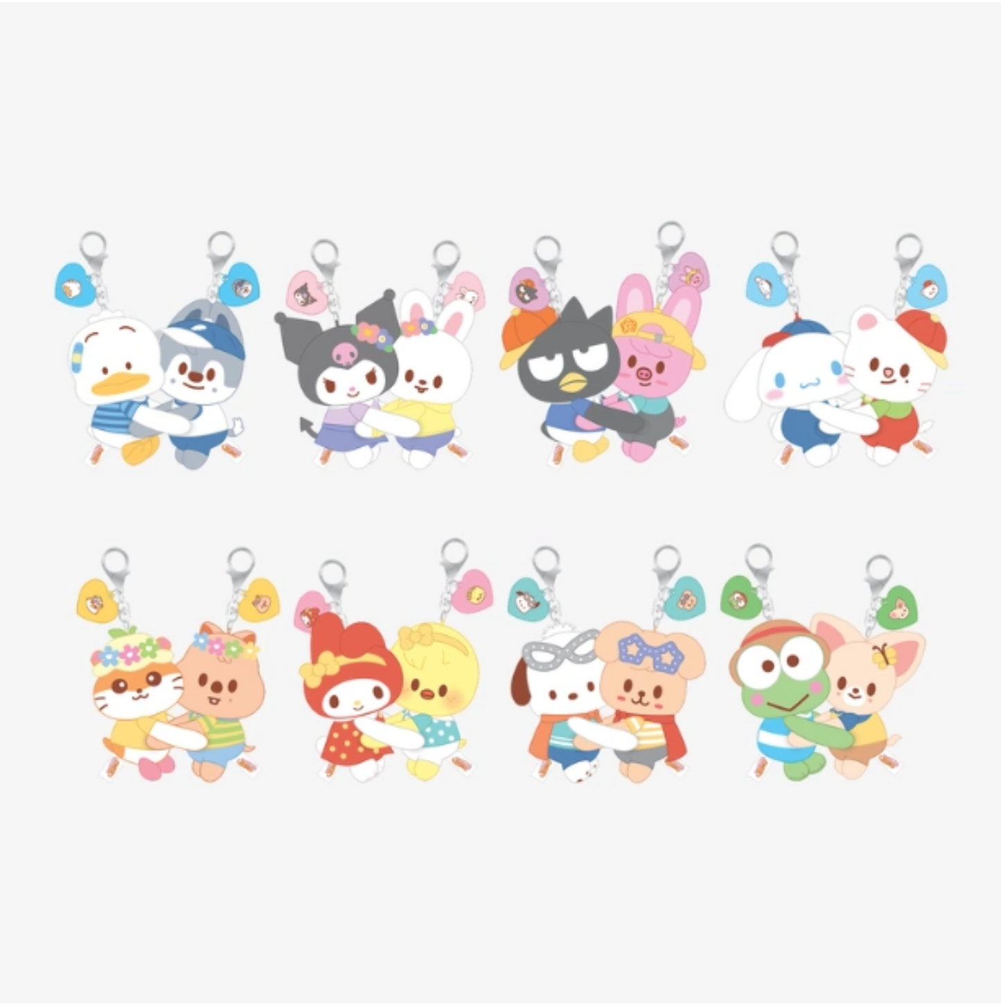 PRE-ORDER: SKZOO X SANRIO CHARACTERS - HUG PLUSH KEYRING