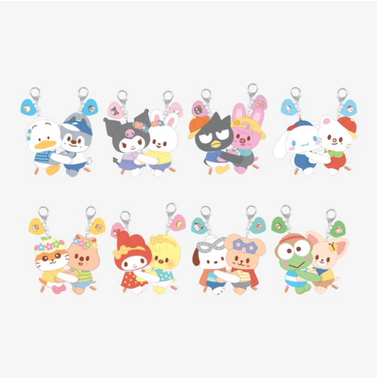 PRE-ORDER: SKZOO X SANRIO CHARACTERS - HUG PLUSH KEYRING