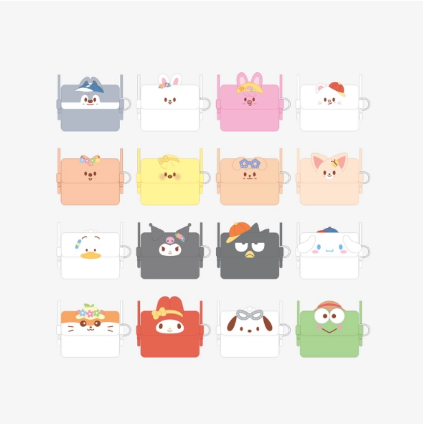 PRE-ORDER: SKZOO X SANRIO CHARACTERS - CARD WALLET CROSS BAG