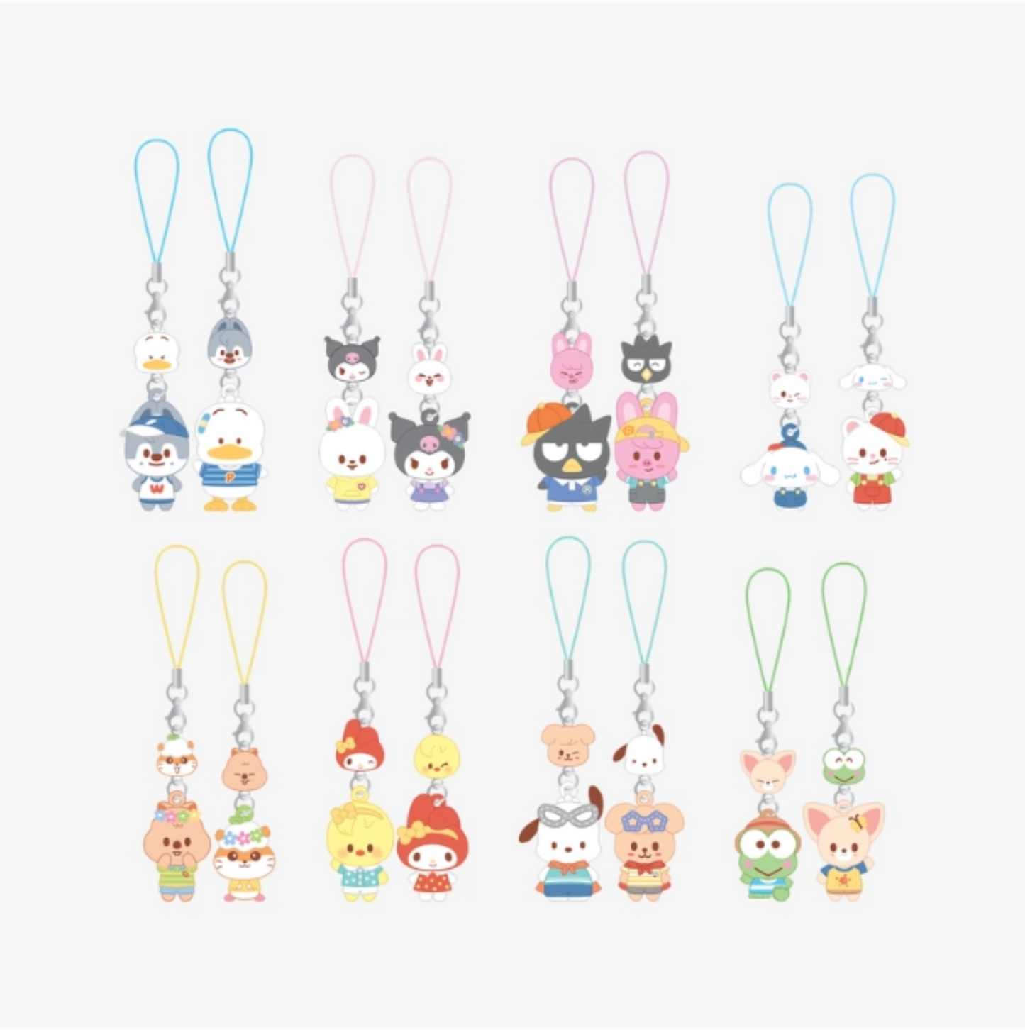 PRE-ORDER: SKZOO X SANRIO CHARACTERS - MINI FIGURE COUPLE KEYRING