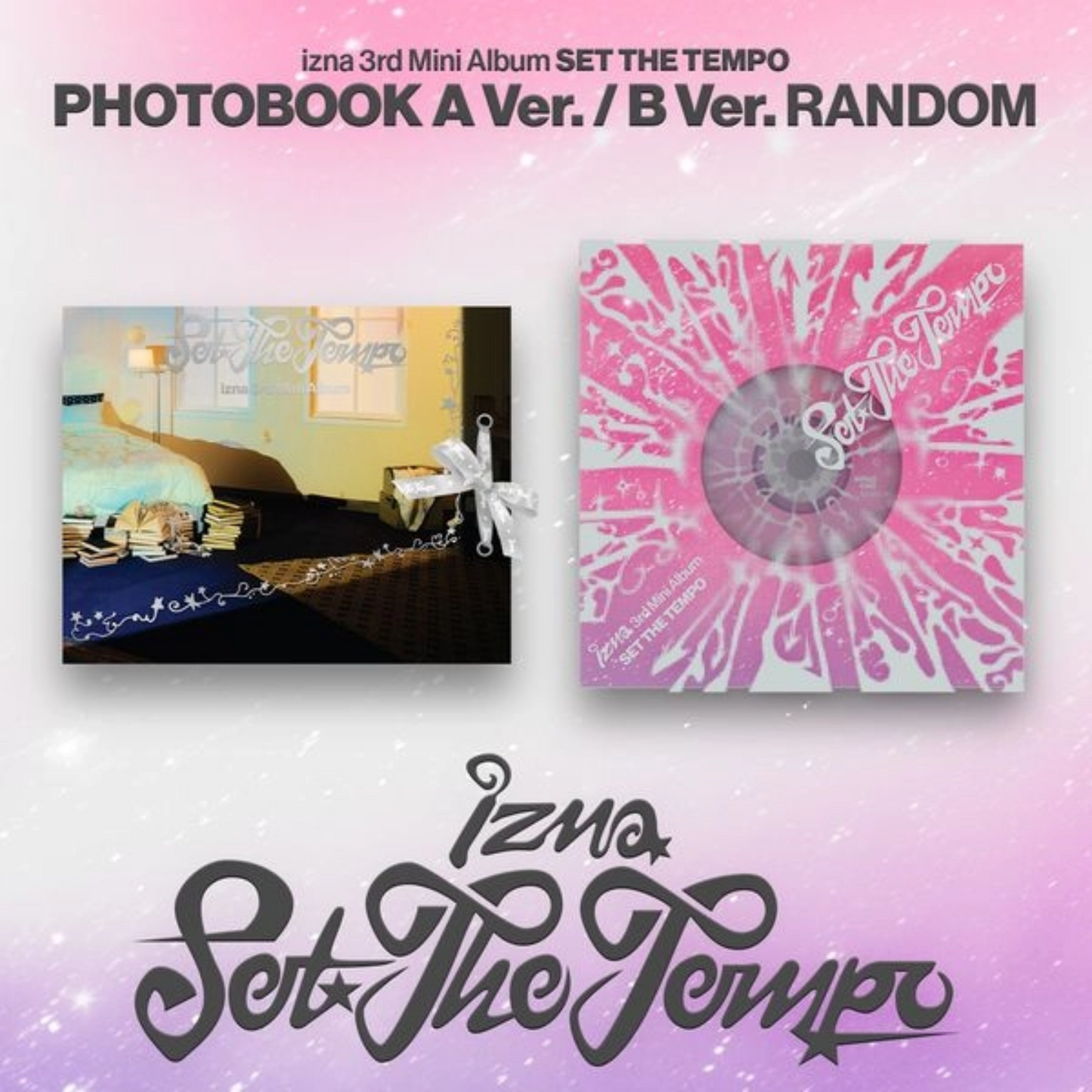 izna - 3rd Mini Album SET THE TEMPO (PHOTOBOOK Ver.)