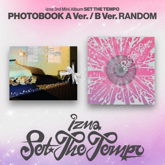 izna - 3rd Mini Album SET THE TEMPO (PHOTOBOOK Ver.)