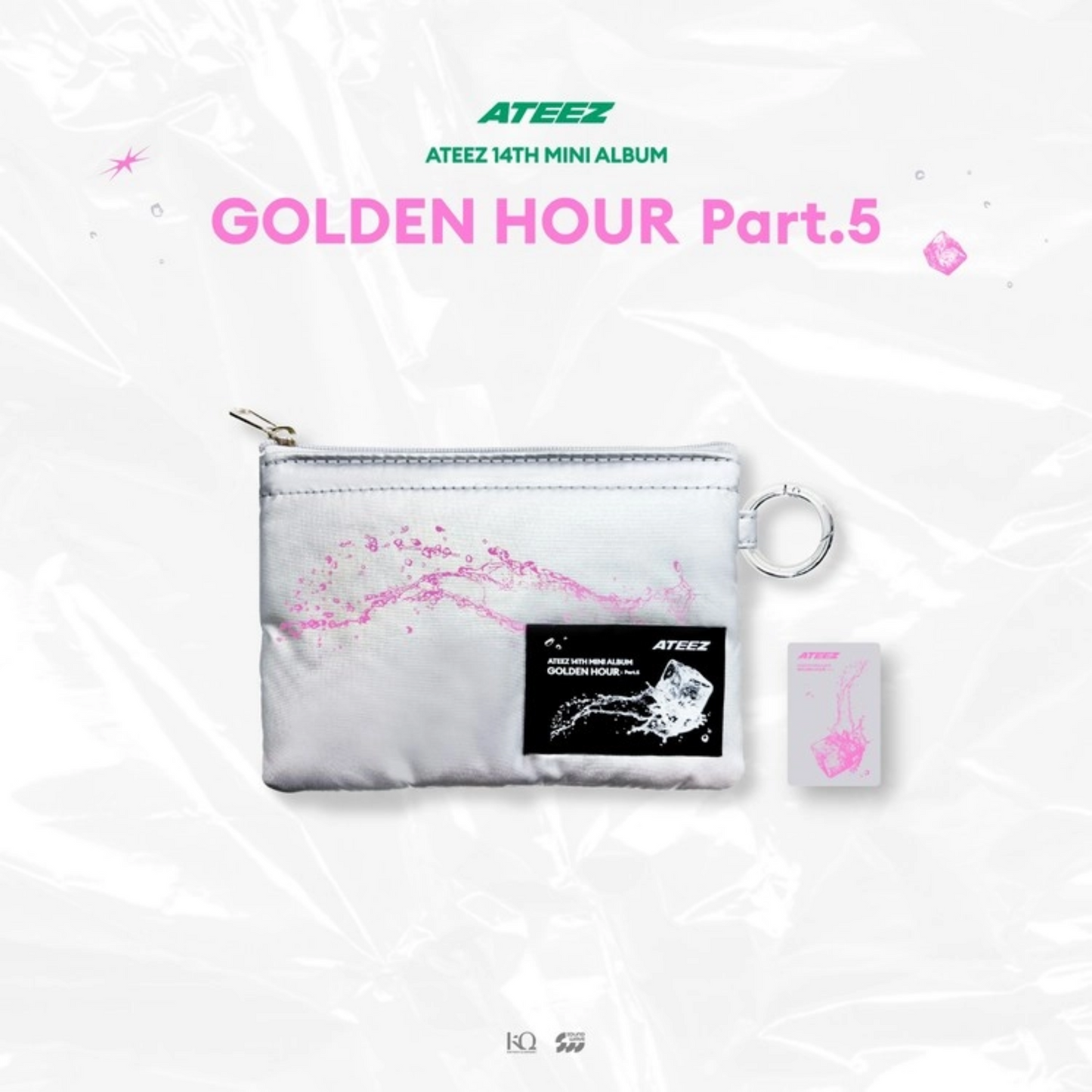 ATEEZ GOLDEN HOUR : Part.5 MD POP-UP STORE MINI POUCH