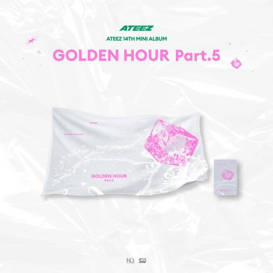 ATEEZ GOLDEN HOUR : Part.5 MD POP-UP STORE SLOGAN TOWEL