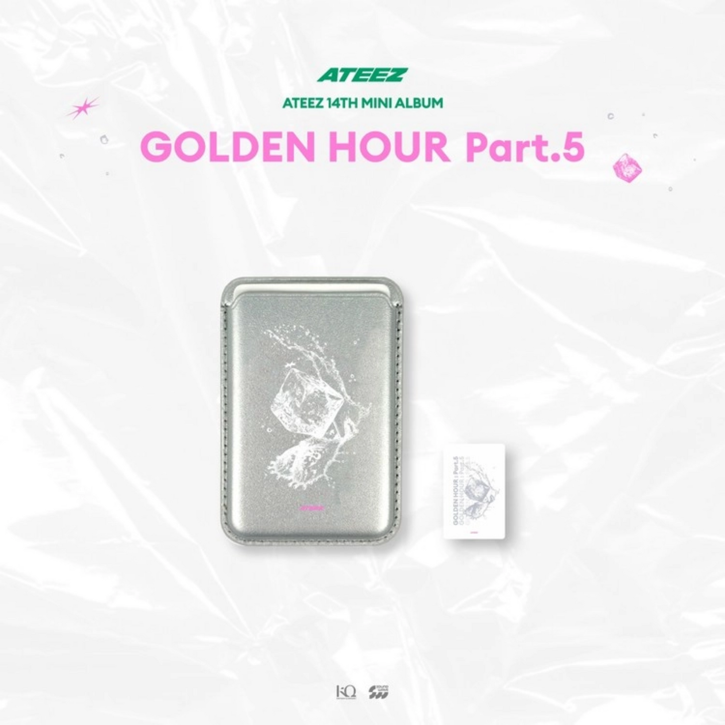 ATEEZ GOLDEN HOUR : Part.5 MD POP-UP STORE MAGNETIC CARD CASE