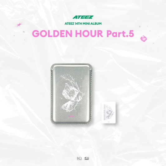 ATEEZ GOLDEN HOUR : Part.5 MD POP-UP STORE MAGNETIC CARD CASE