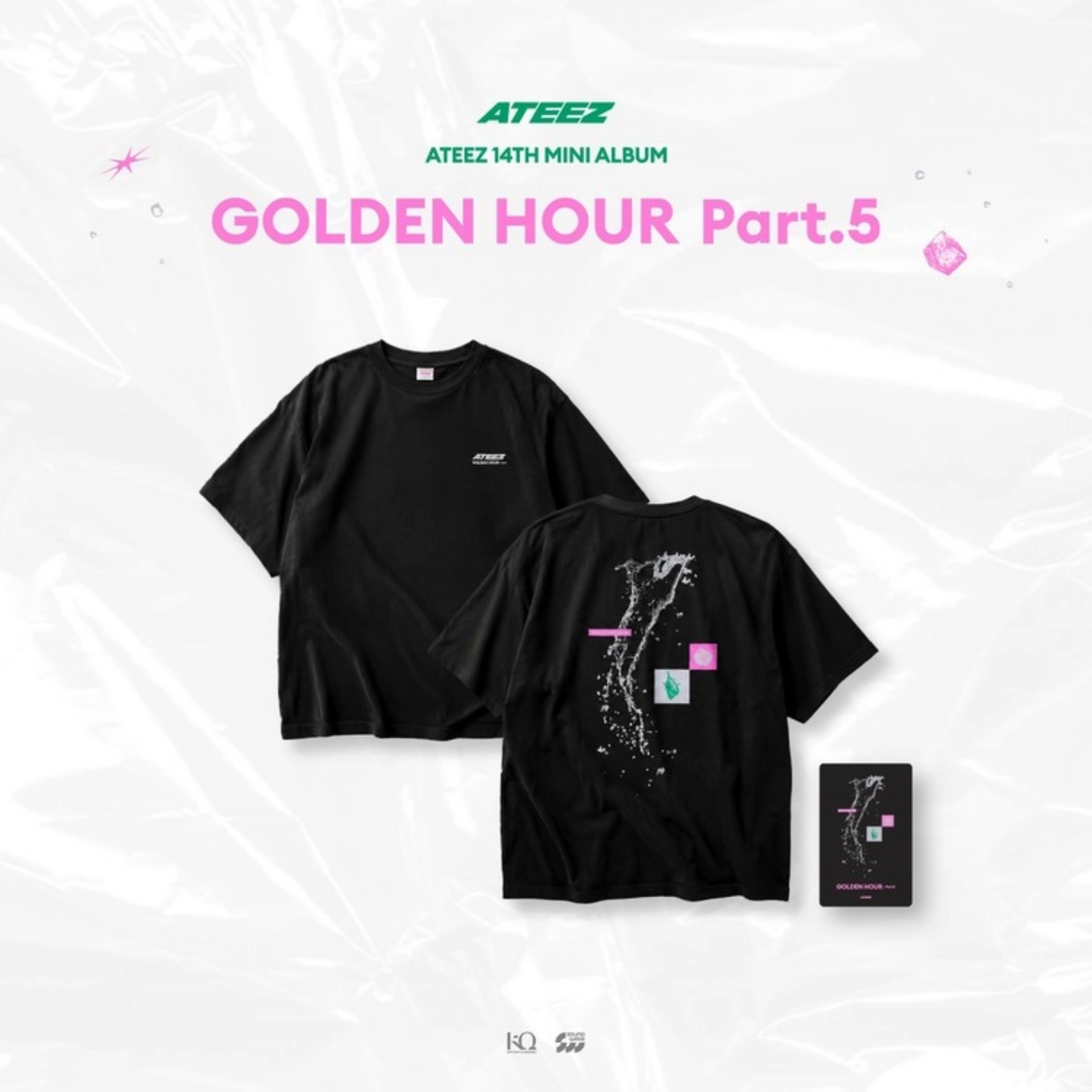 ATEEZ GOLDEN HOUR : Part.5 MD POP-UP STORE SHORT SLEEVE T-SHIRT