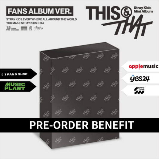 PRE-ORDER COM POB: Stray Kids - 10th Mini Album THIS & THAT (FANS ALBUM Ver.)