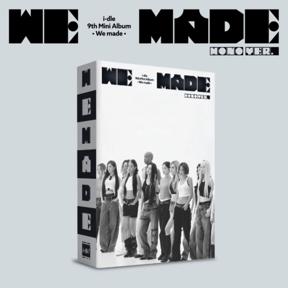 i-dle - 9th Mini Album We made (Mono Ver.)