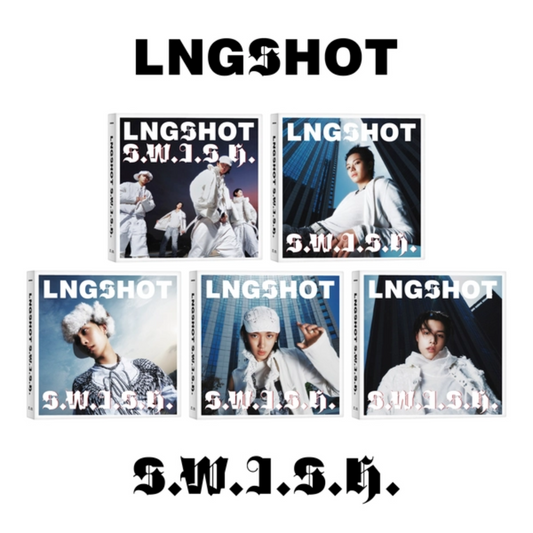 PRE-ORDER: LNGSHOT - EP S.W.I.S.H. (Standard Ver.)