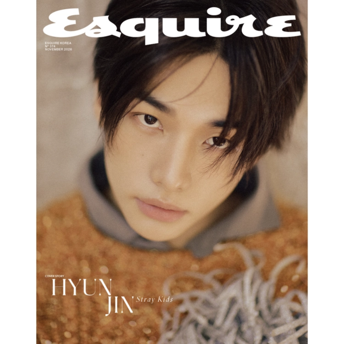 Pre-order: revista Esquire - 2026. 11 (Cover. Stray Kids HYUNJIN)