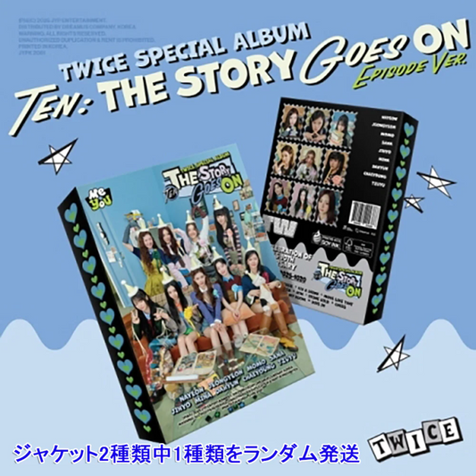 TWICE - Special Album TEN: The Story Goes On (EPISODE ver.) with POB