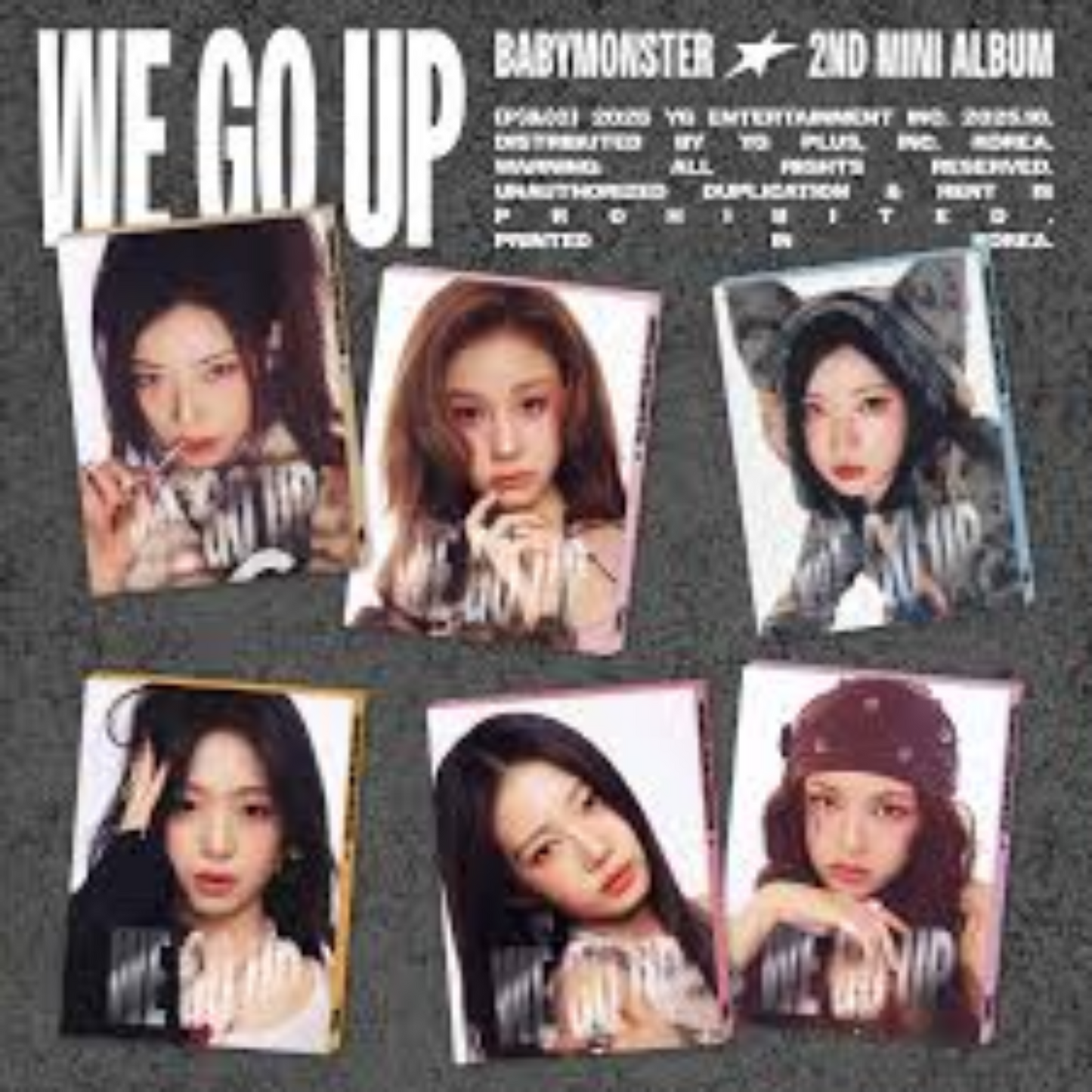 BABYMONSTER 2nd MINI ALBUM WE GO UP PATTERN Ver.