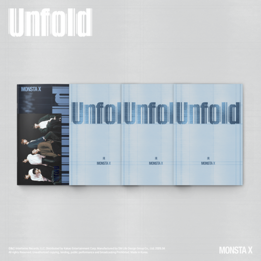 MONSTA X - English Album Unfold (heartbreak ver)