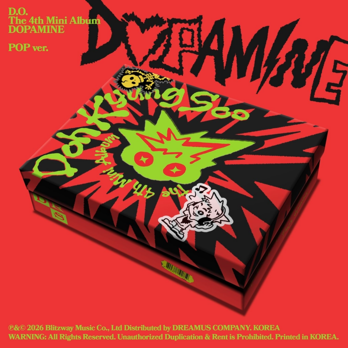 D.O. - 4th Mini Album DOPAMINE (POP Ver.)