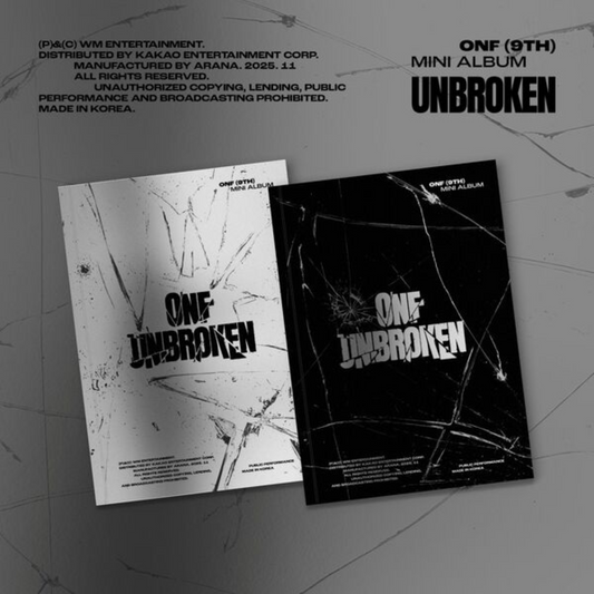 ONF - 9th Mini Album UNBROKEN