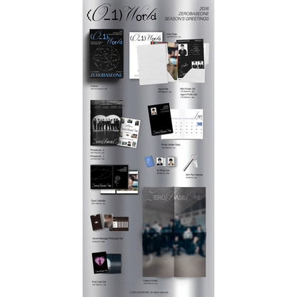 (POB) ZEROBASEONE - 2026 SEASON'S GREETING'S (0_1) World