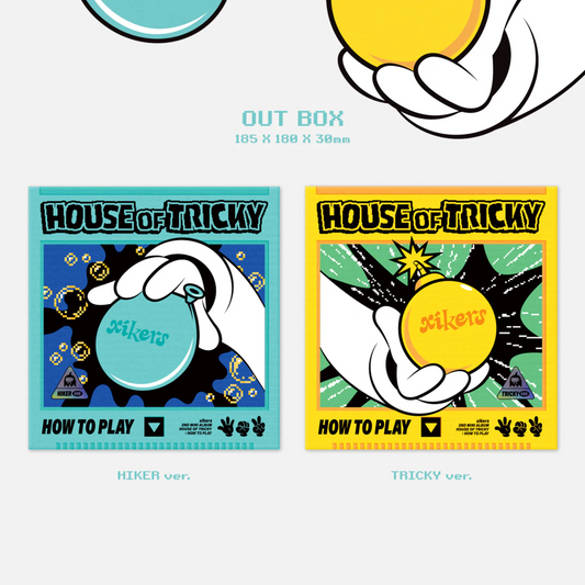 XIKERS - 2ND MINI ALBUM HOUSE OF TRICKY : HOW TO PLAY